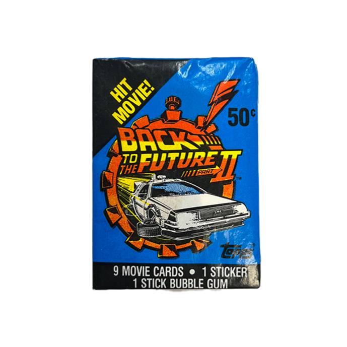 Back to the Future 2 Wax Trading Cards