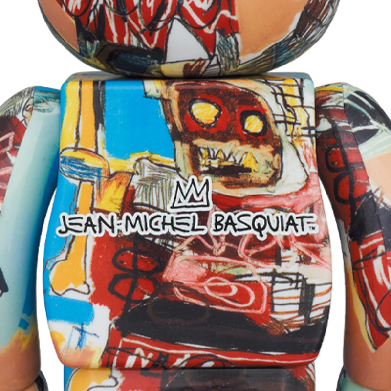 Jean-Michel Basquiat #6 100% + 400% Bearbrick by Medicom