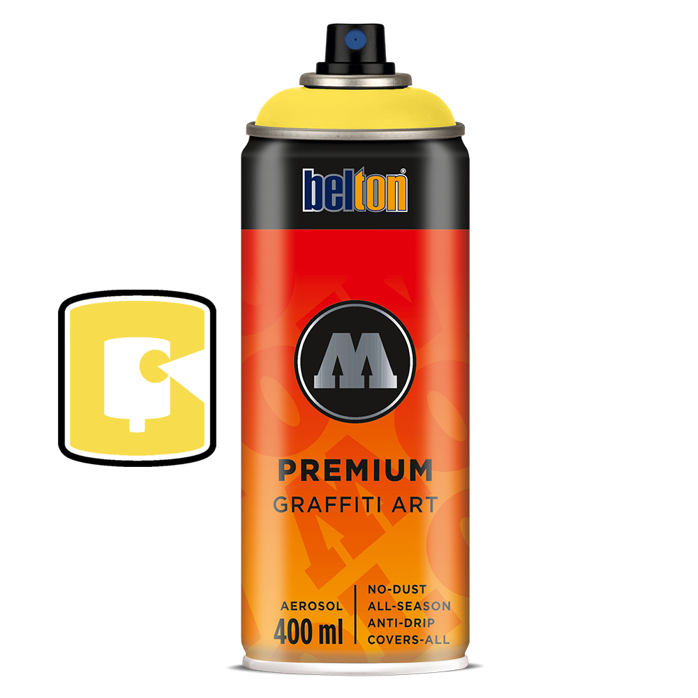 Zinc Yellow 400ML Molotow Premium Belton Spray Paint