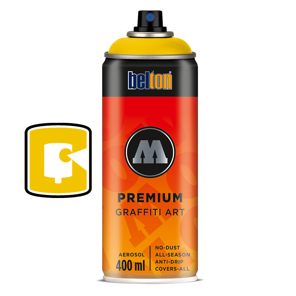 Signal Yellow 400ML Molotow Premium Belton Spray Paint