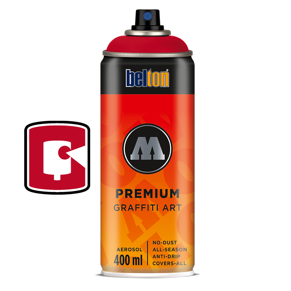 Tornado Red 400ML Molotow Premium Belton Spray Paint