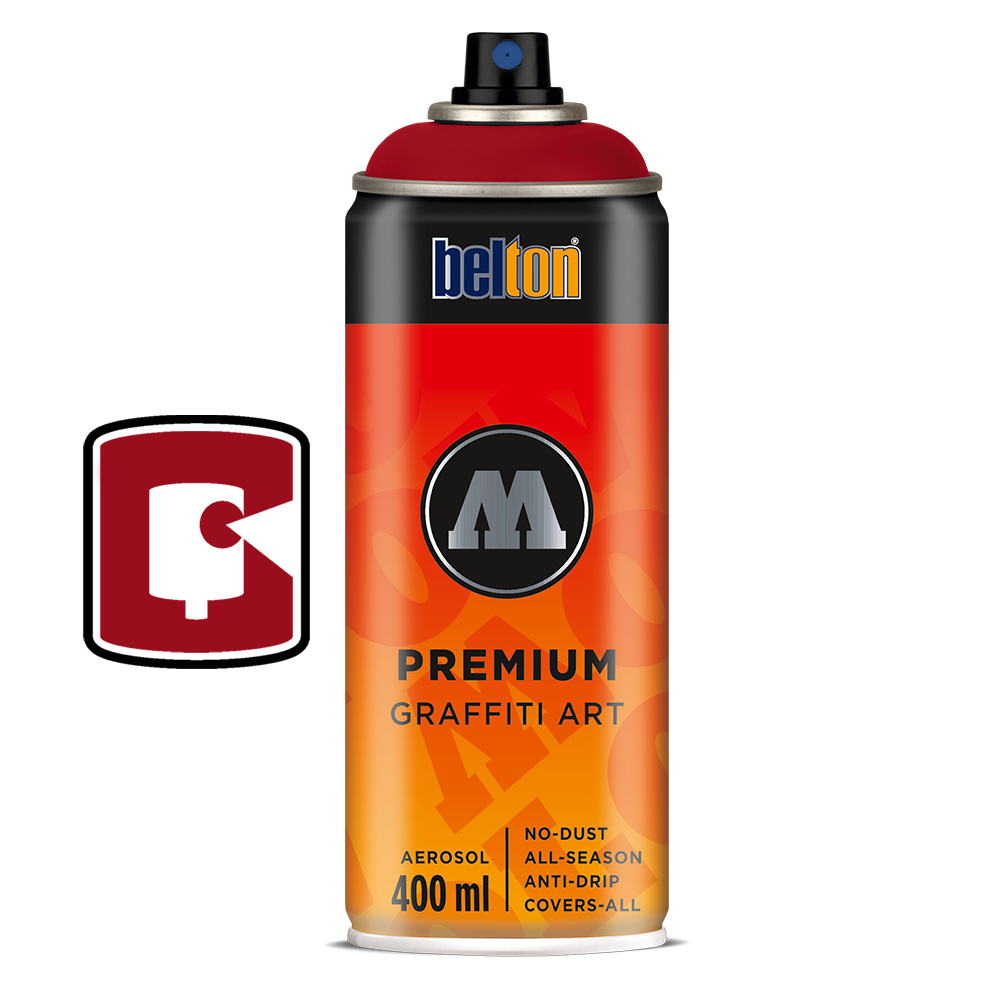 Ruby Red 400ML Molotow Premium Belton Spray Paint