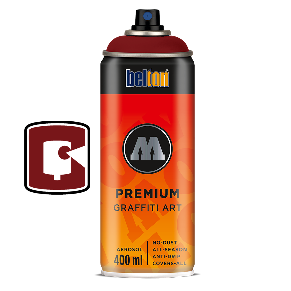 Burgundy 400ML Molotow Premium Belton Spray Paint