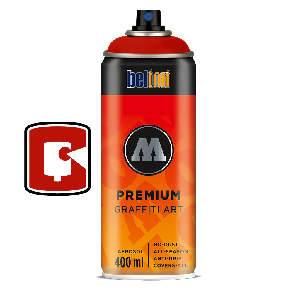 Signal Red 400ML Molotow Premium Belton Spray Paint