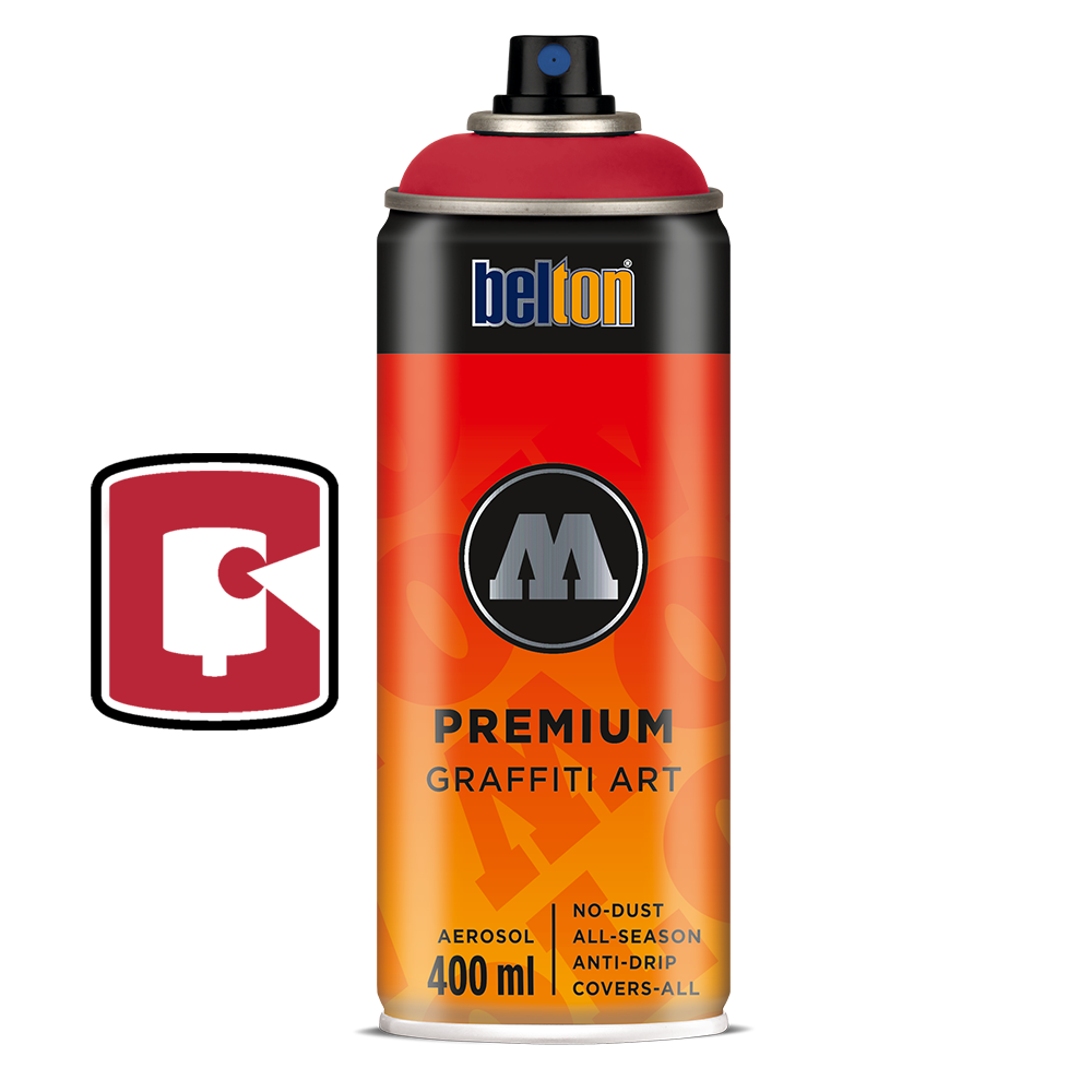 Raspberry Red 400ML Molotow Premium Belton Spray Paint