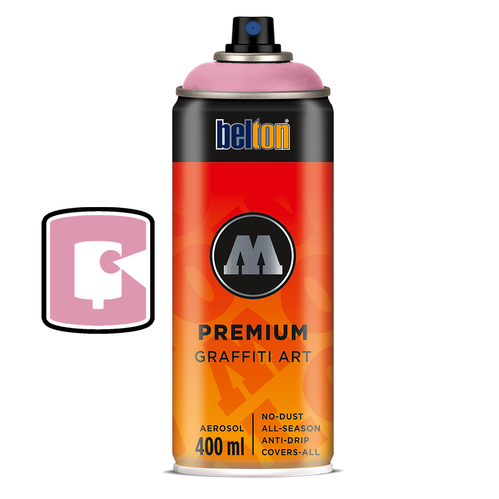 Piglet Pink 400ML Molotow Premium Belton Spray Paint