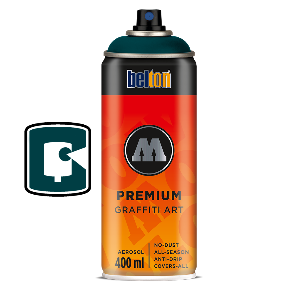 Turquoise Dark 400ML Molotow Premium Belton Spray Paint