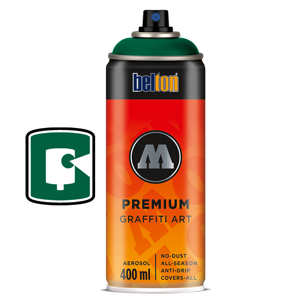 Turquoise Green Middle 400ML Molotow Premium Belton Spray Paint