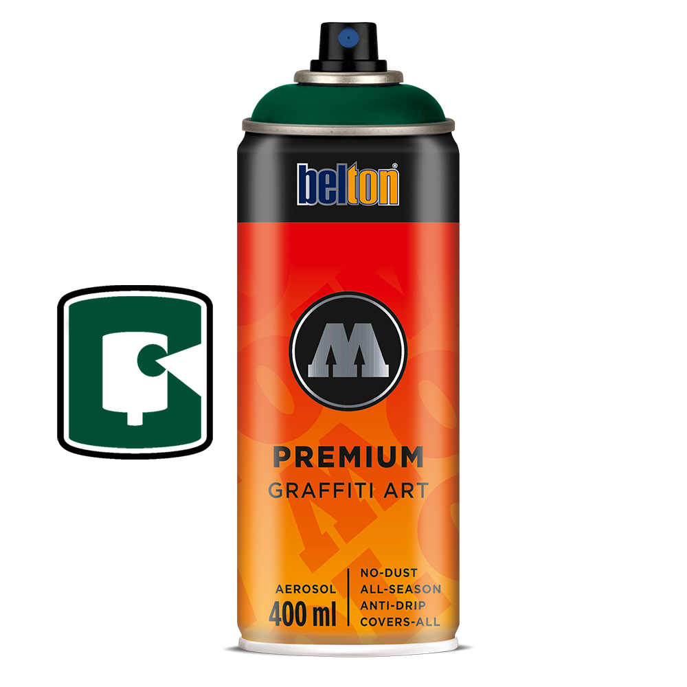 Turquoise Green Dark 400ML Molotow Premium Belton Spray Paint