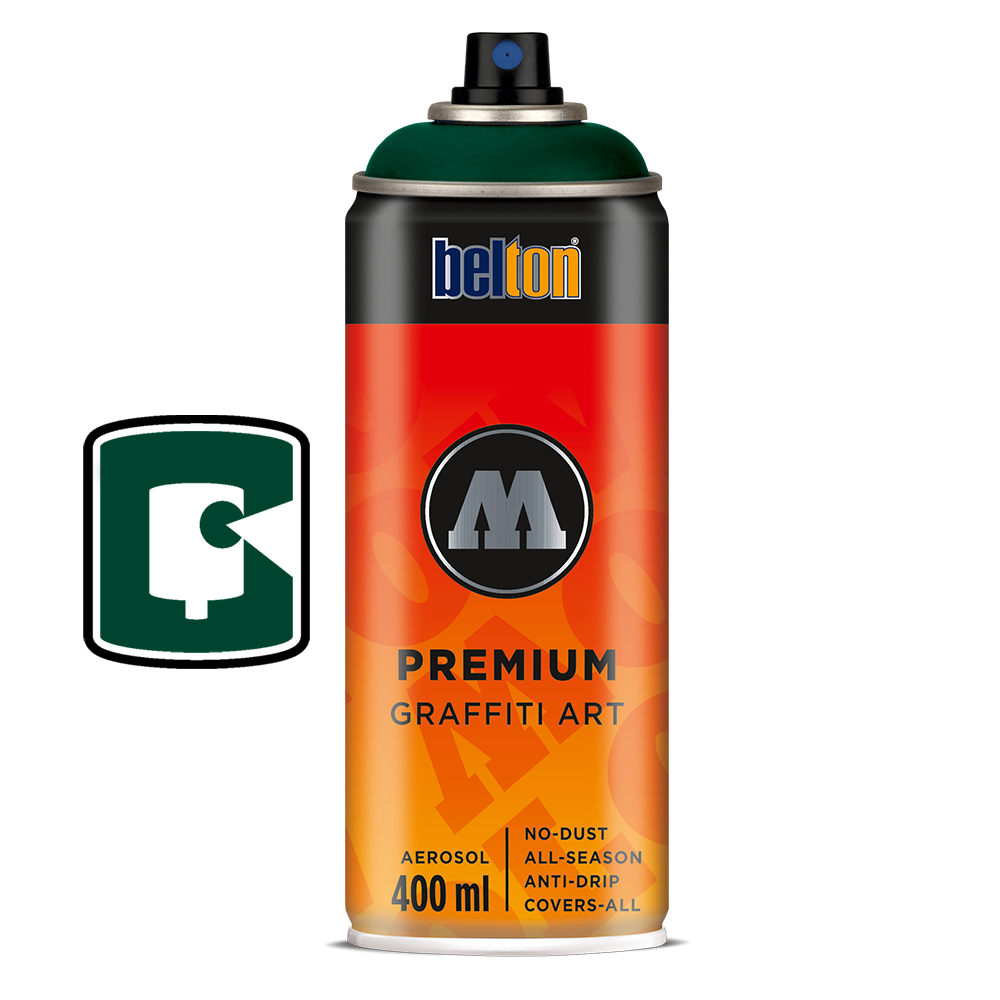 SEAK Future Green 400ML Molotow Premium Belton Spray Paint