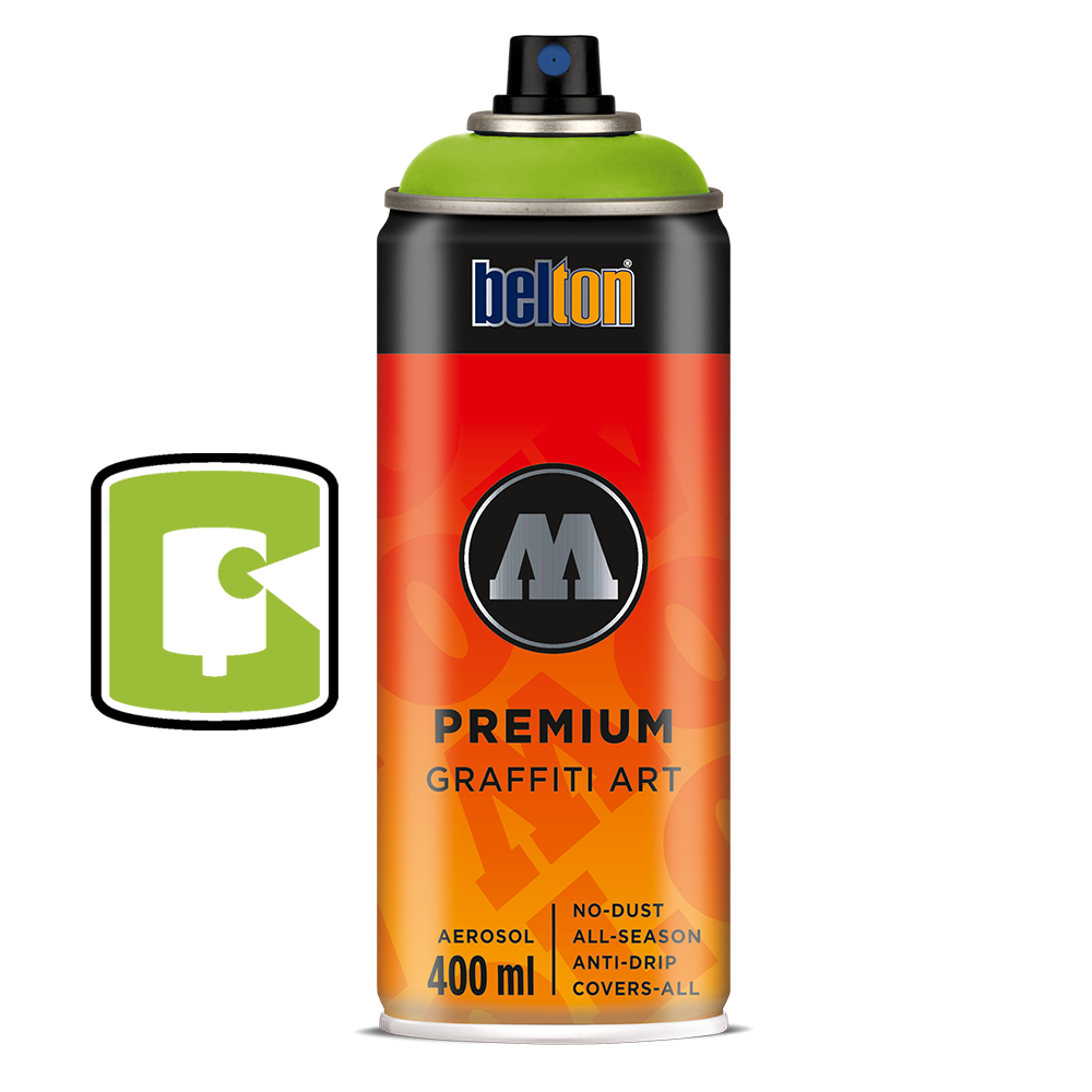 Kiwi 400ML Molotow Premium Belton Spray Paint