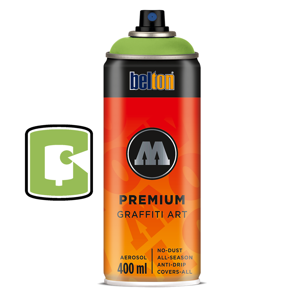 Cream Green 400ML Molotow Premium Belton Spray Paint