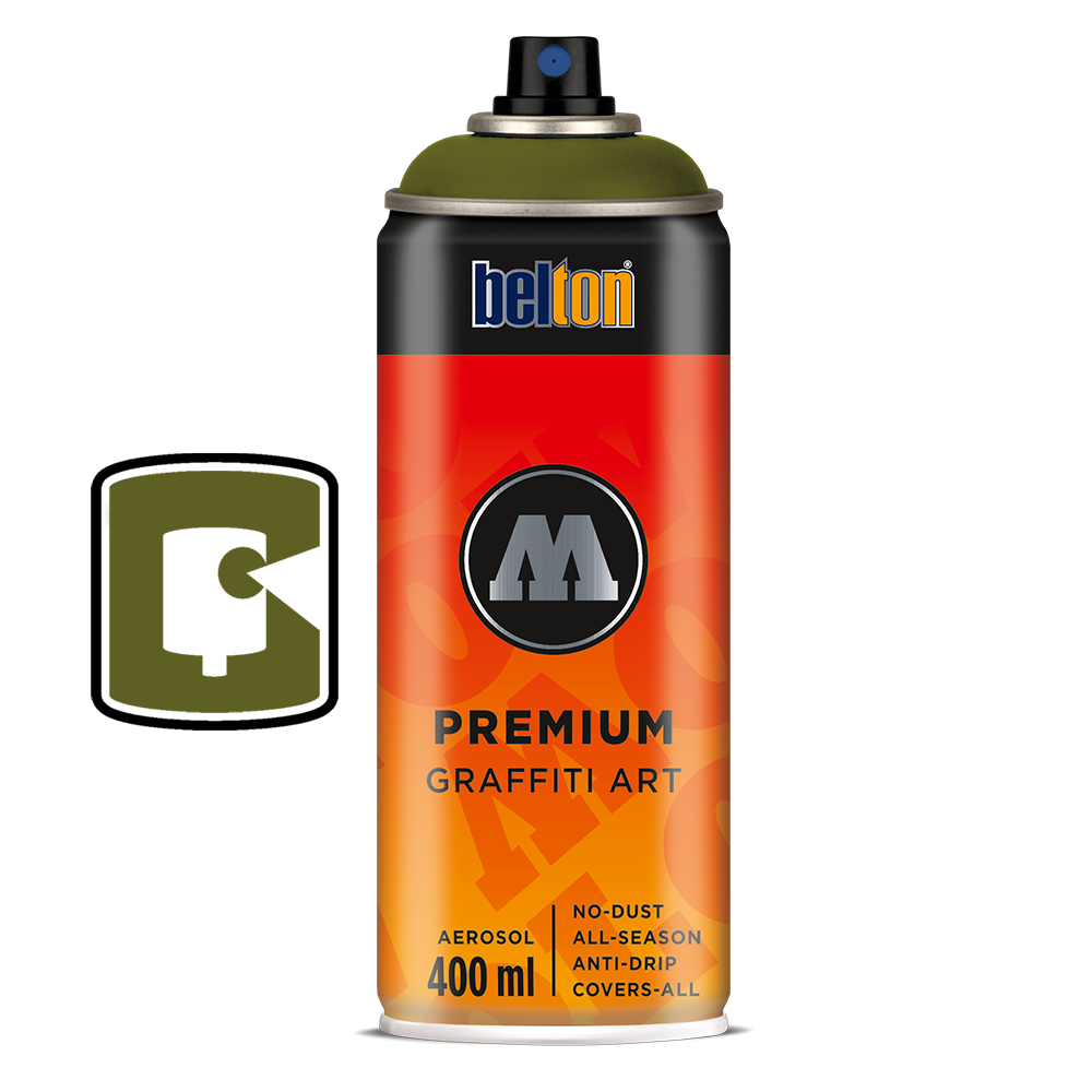 Nature Green Middle 400ML Molotow Premium Belton Spray Paint