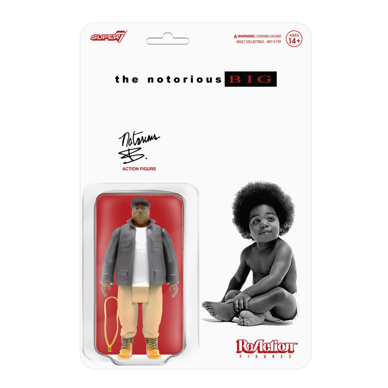 The Original (W1) ReAction Figure - Notorious B.I.G by Super7