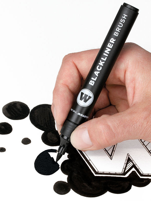 Molotow Blackliner Brush Marker