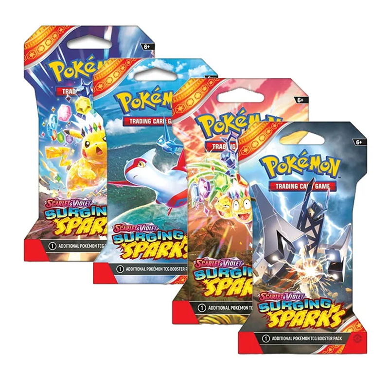 Pokemon Cards - Scarlet & Violet Surging Sparks English Blister Packs