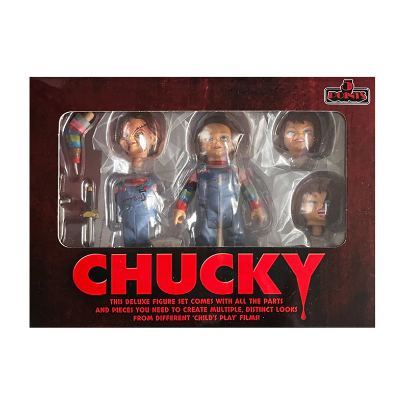 Child's Play Chucky Deluxe Figure Set by Mezco Toyz