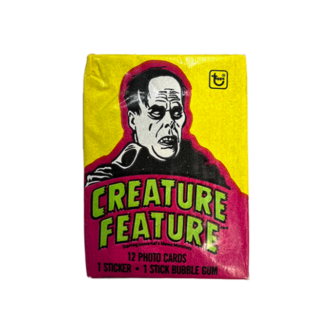 Creature Feature Wax Vintage Cards