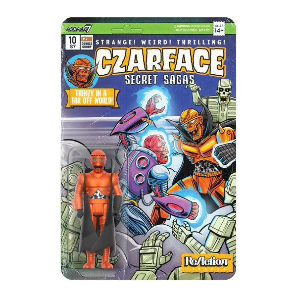 Czarface (Orange & Black) Wave 11 ReAction Figure - Czarface by Super7