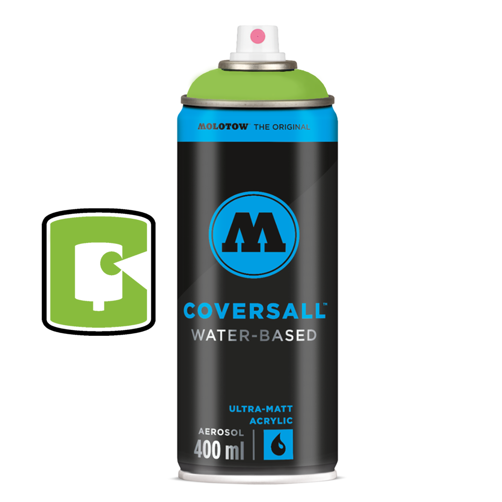 Grasshopper Molotow Coversall Water-Based 400ML Spray Paint