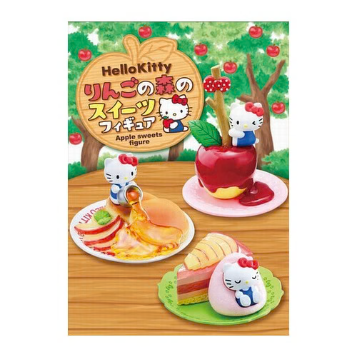 Hello Kitty Mini Figure Apple Sweets Blind Box by Re-Ment