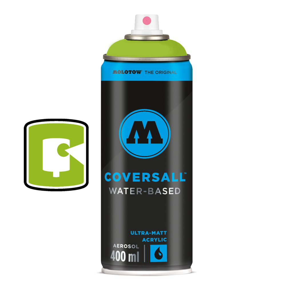 Kiwi Molotow Coversall Water-Based 400ML Spray Paint