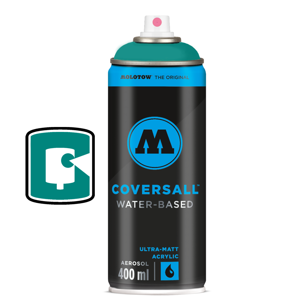 Lagoon Blue Molotow Coversall Water-Based 400ML Spray Paint