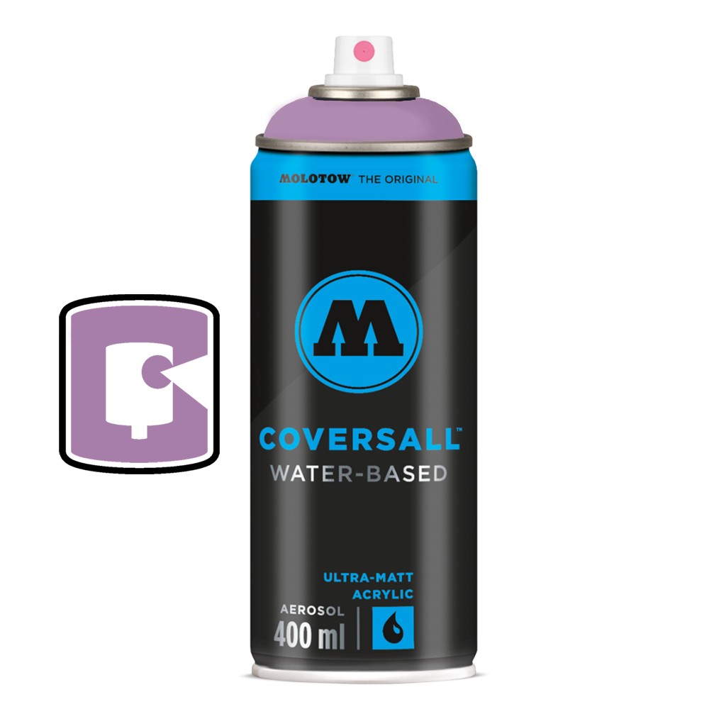 Lilac Molotow Coversall Water-Based 400ML Spray Paint