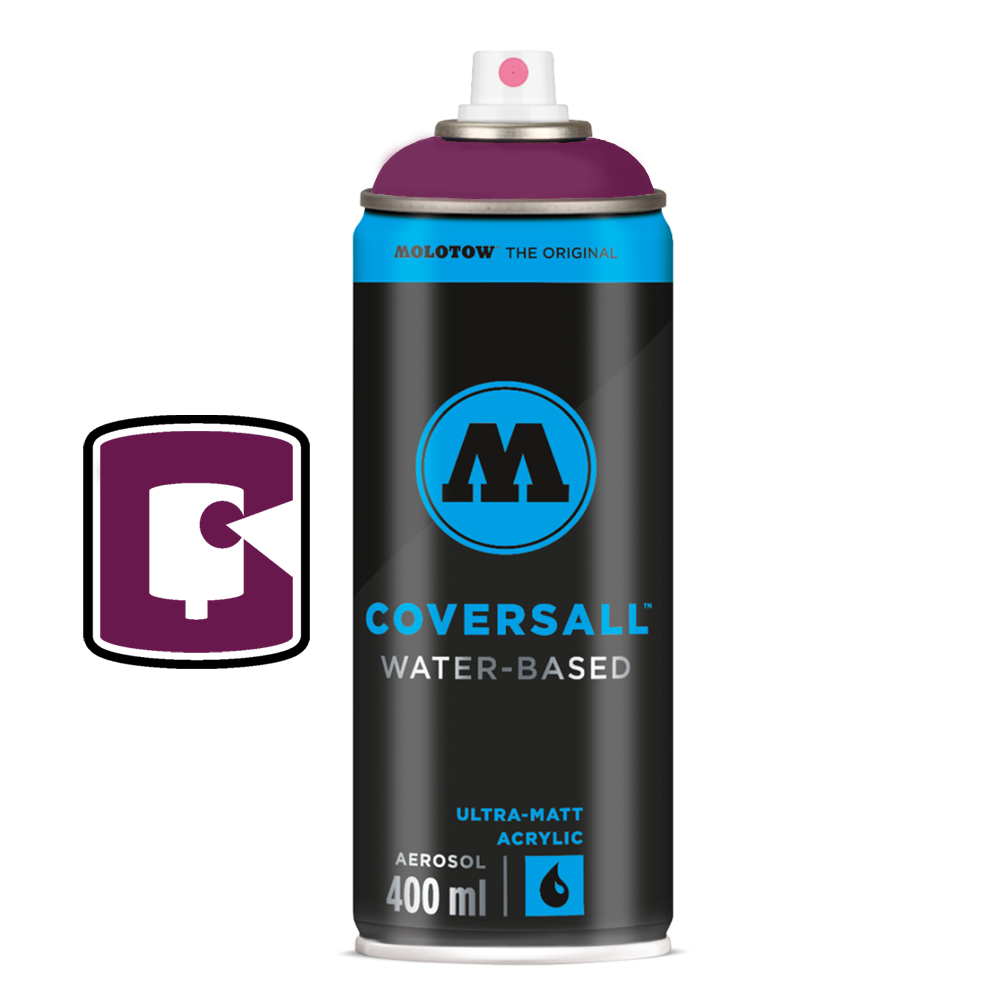 MaCrew Purple Molotow Coversall Water-Based 400ML Spray Paint