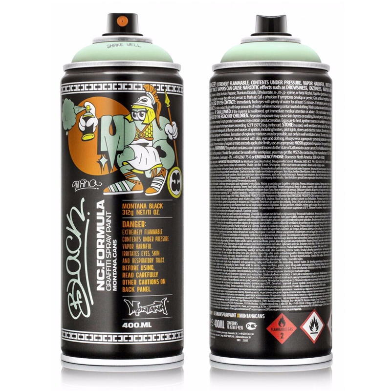 Mina Montana Black Olymp Collectors Spray Paint