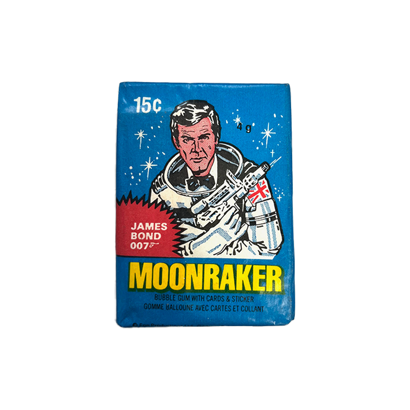 Moonraker James Bond 007 Wax Cards