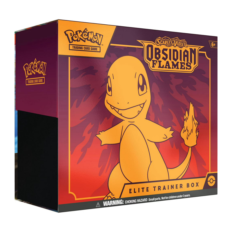 Pokemon TCG - Scarlet & Violet Obsidian Flames Elite Trainer Box