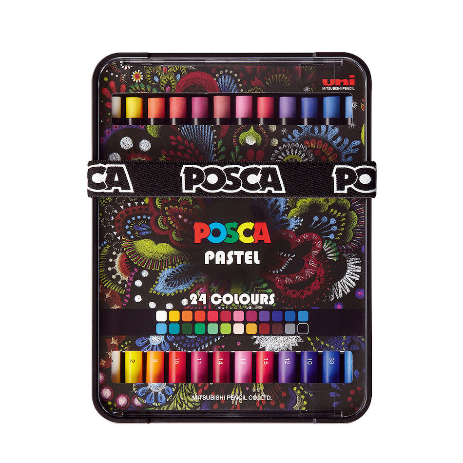 Posca Pastel Set - 24 Colors