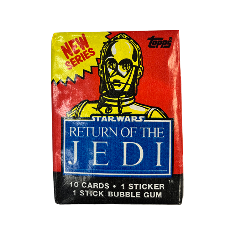 Return of the Jedi Star Wars Wax Cards New Series