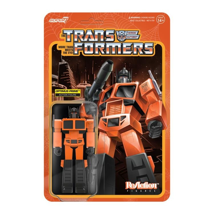 Optimus Prime (Halloween) - Transformer ReAction Figures by Super7