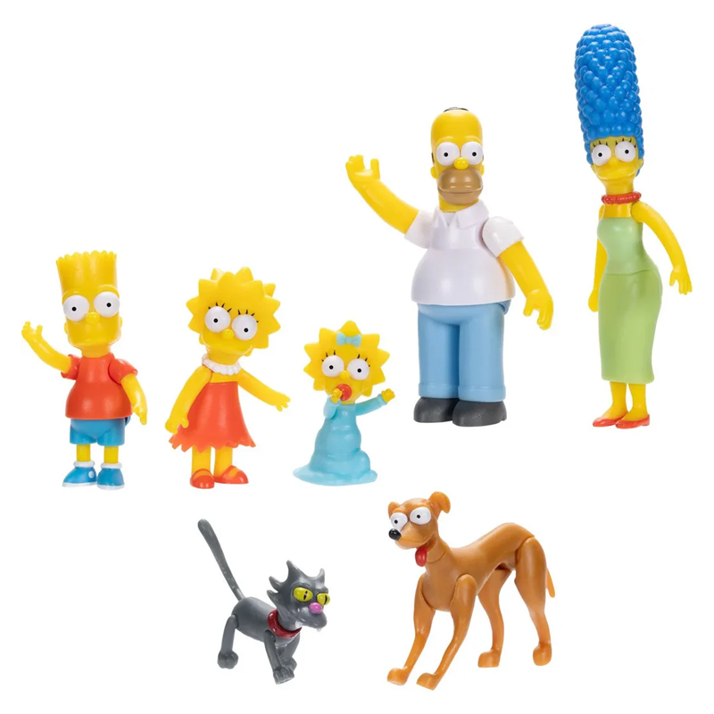 Simpsons Family 2.5IN Figure Multipack