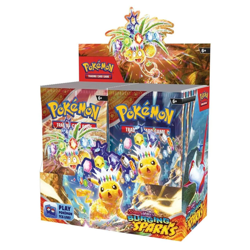 Pokemon Cards - Scarlet & Violet Surging Sparks English Booster Packs