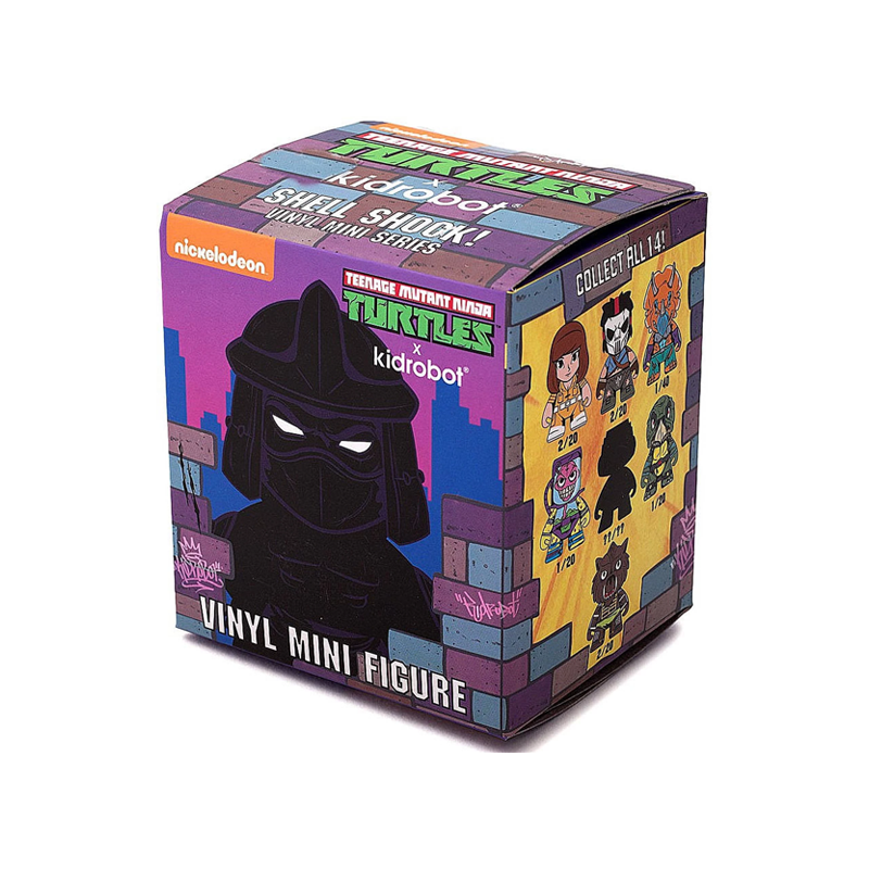 Teenage Mutant Ninja Turtle (TMNT) Shell Shock Vinyl Mini Figure Blind Box by Kidrobot