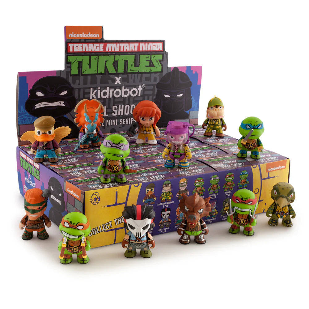 Teenage Mutant Ninja Turtle (TMNT) Shell Shock Vinyl Mini Figure Blind Box by Kidrobot