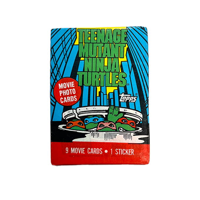 TMNT Topps Wax Movie Photos Card