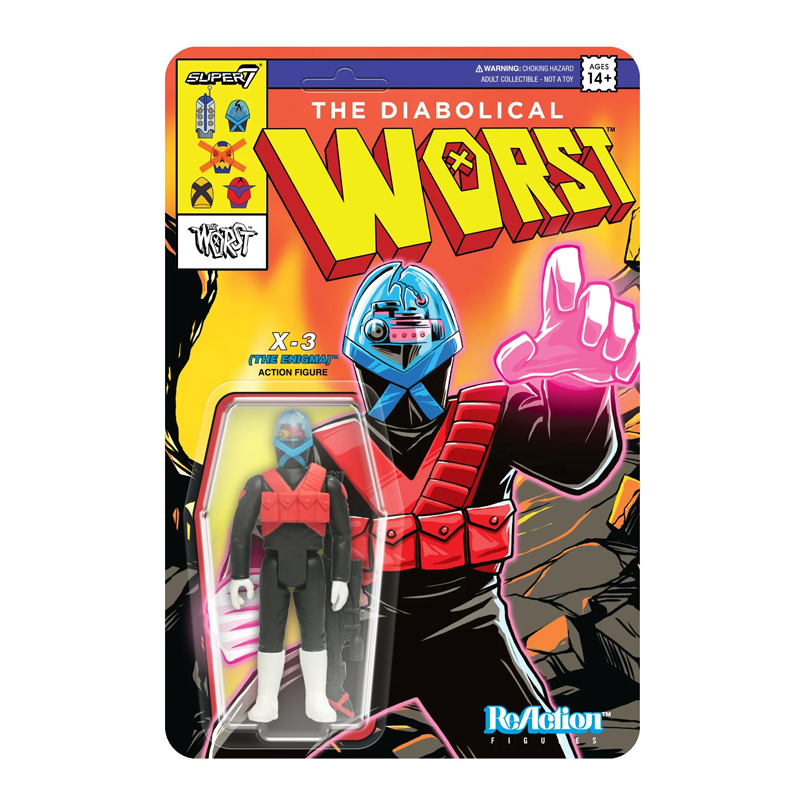 The Enigma X3 (SDCC 2024) - The Worst ReAction Figure Wave 5 by Super7