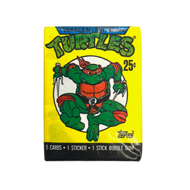 Teenage Mutant Ninja Turtles Topps Wax Cards