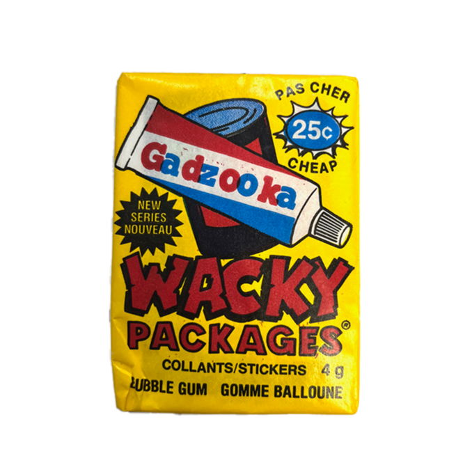 Wacky Packages Wax Cards