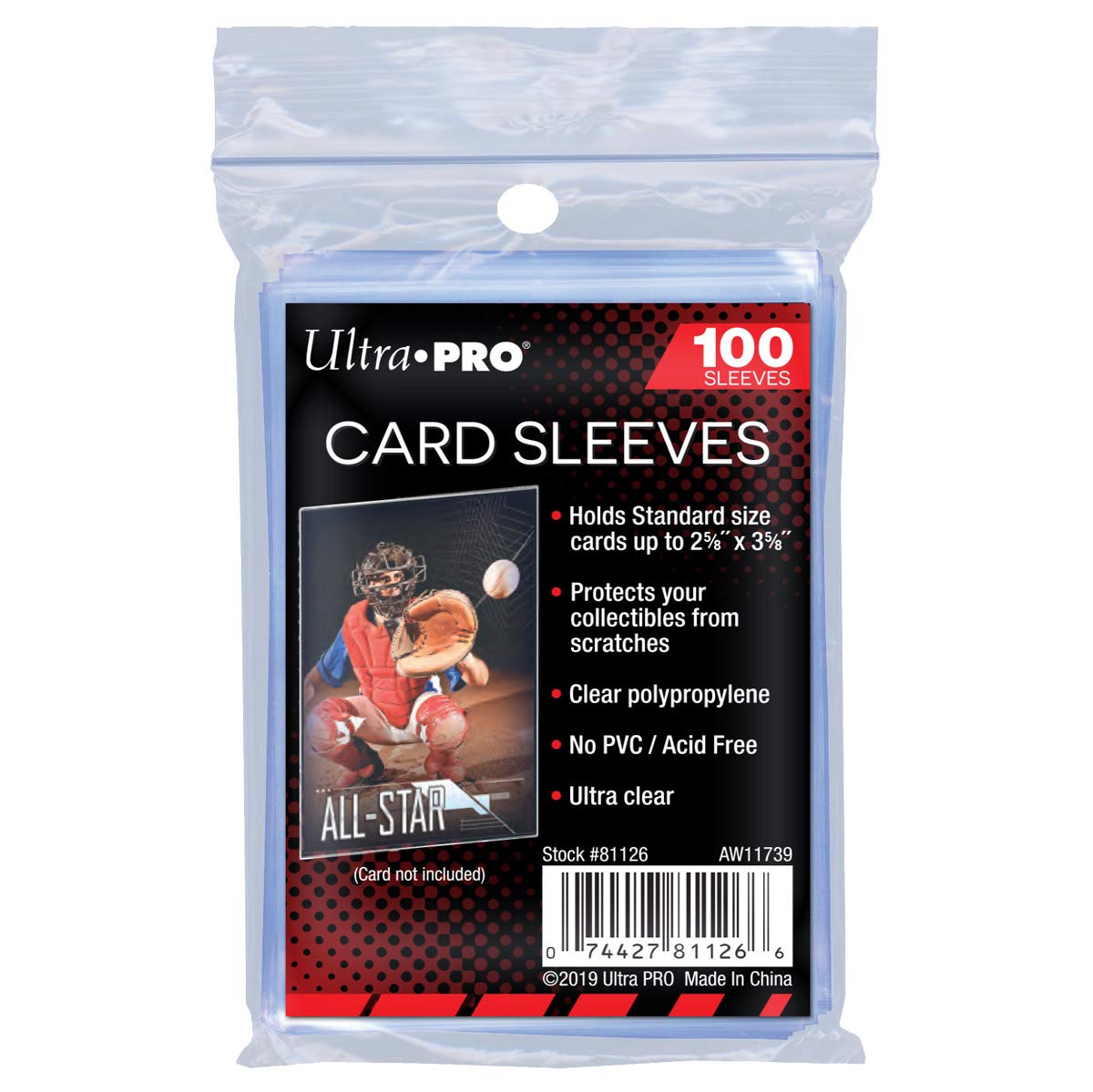 Ultra Pro Card Sleeves 100 Packs