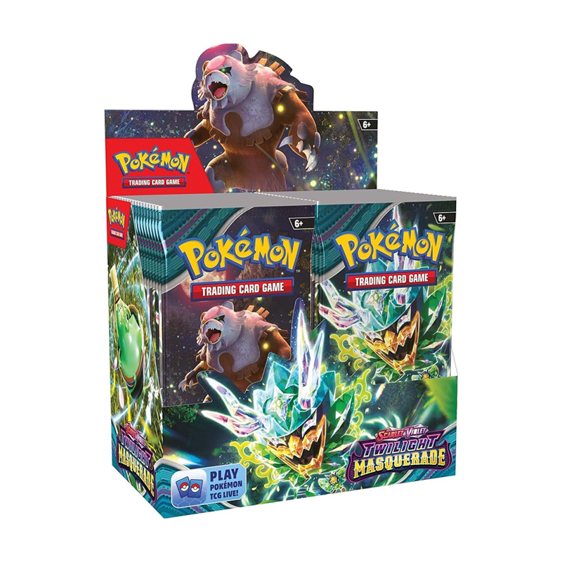 Pokemon Cards - Scarlet & Violet Twilight Masquerade Booster Packs