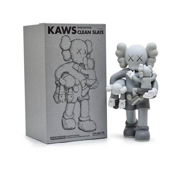 Kaws CLEAN SLATE Grey by MEDICOM TOY