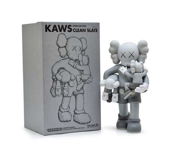 Kaws CLEAN SLATE Grey by MEDICOM TOY - TorontoCollective