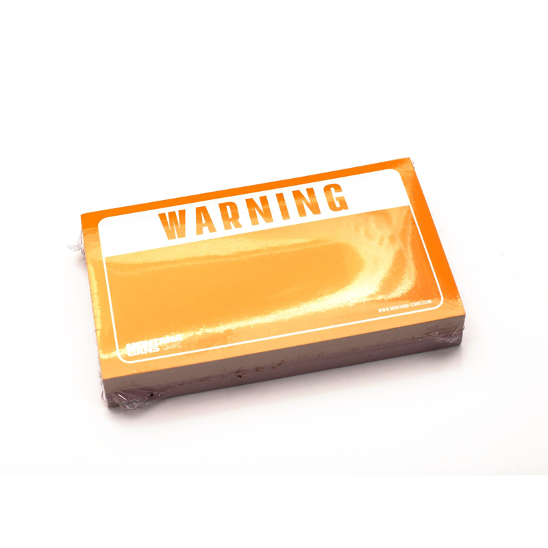 Montana Warning Sticker Pack - Red and Yellow