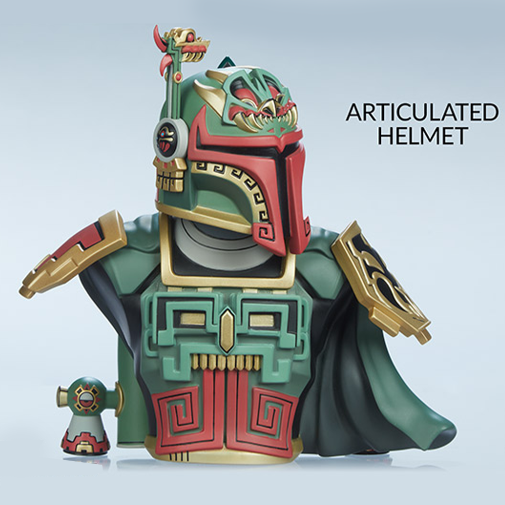 Boba Fett Urban Aztec by Jesse Hernandez x Unruly Industries