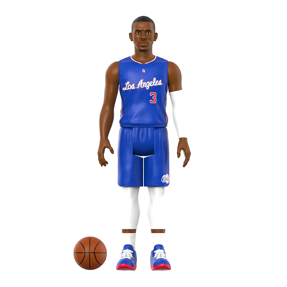 NBA Hardwood Classics ReAction W1 Figure - Chris Paul (Clippers Blue) by SUPER7